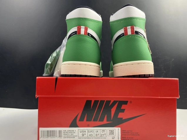 1 DB4612-300 Green Lucky Jordan Air High Retro 1212